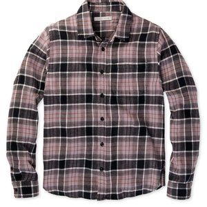 Outerknown Transitional Flannel in Purple Sage Men's Small